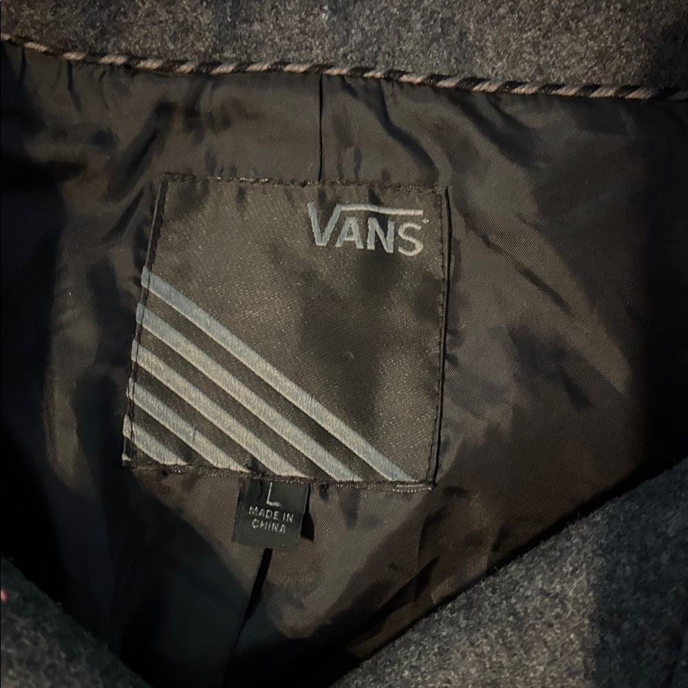 Vans Double-Breasted Gray Jacket - image 4
